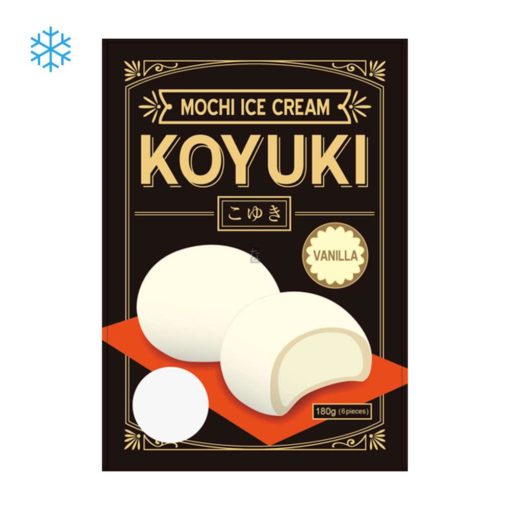 Mochi Ice /vanilla,180g(6pcs)