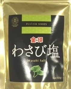 Salt, Wasabi shio 100g,Kinjirushi