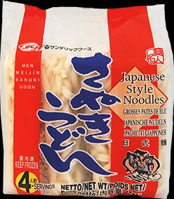 Udon,Sanuki udon 1kg(4p). u/suppe.Frys Meijin