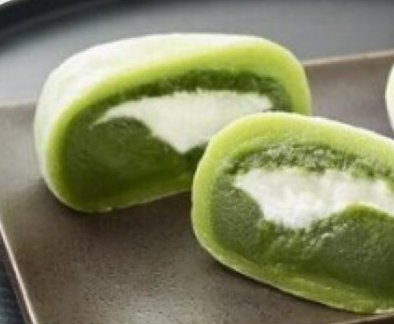 Daifuku,Cream daifuku, matcha