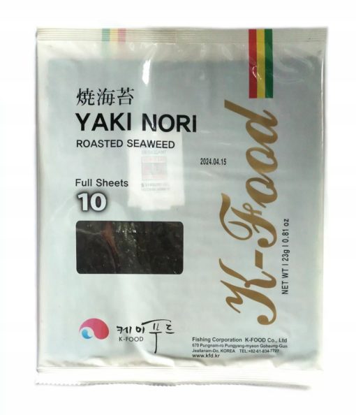 Nori, 23g,K-food Red 10 ark.