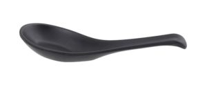 Skje, Melamine, black ,18,5cm