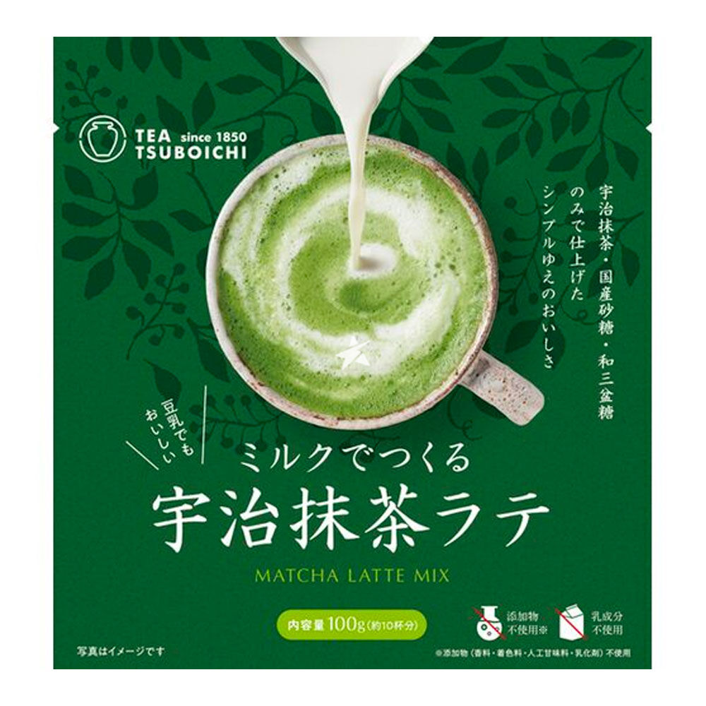 Latte Mix, Matcha 100g, Tsuboichi