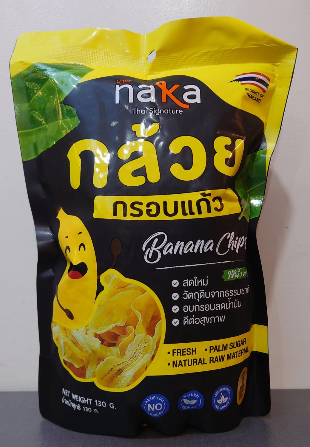 Banana chips, Naka  130g