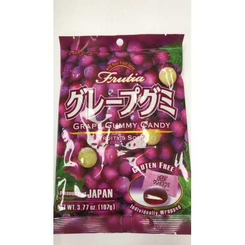 Frutia Gummy EX.Grape107g, Kasugai