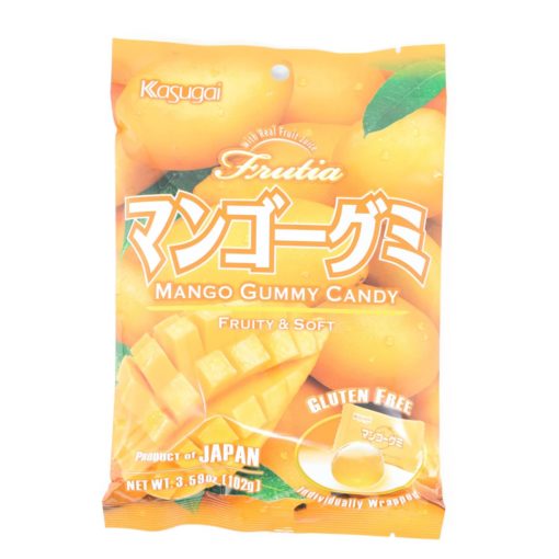 Frutia Gummy,Mango 102g.Kasugai