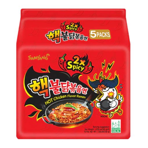 Samyang Yakisoba, spicy chicken 140g*5 8/k