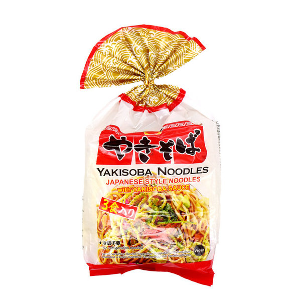 Yakisoba, med saus 540g(3p),J-basket