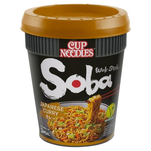 Nissin, Cup soba, japanese curry 90g