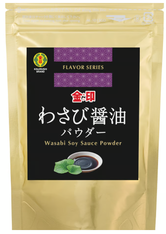 Wasabi soya pulver 60g, Kinjirushi