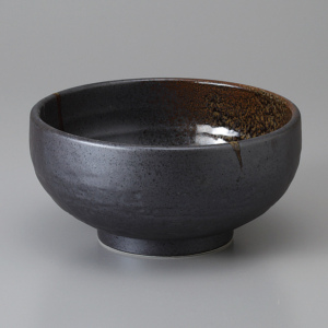 Donburi, Svart/brun  17x8,5cm