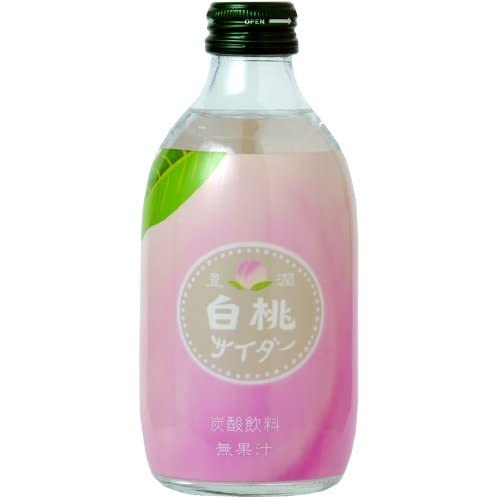 Cider, white peach 300ml, Tomomasu