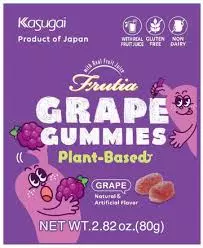 Frutia Grape gummy(plant-based),Kasugai