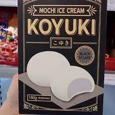 Mochi Ice, Goma(sort sesam),Frys,30g x 6, 180g