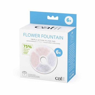 Catit filter til Flower Fountain 6 stk