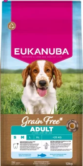 Eukanuba Adult Small/Medium Grainfree Havfisk 12kg