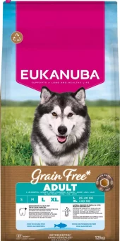 Eukanuba Adult Large Breed Grainfree Havfisk 12 kg