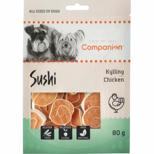 Companion Chicken Codfish sushi, 80g