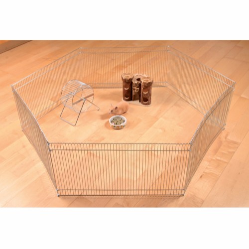 Hamstergrind til utebruk 6 elementer 48x25cm