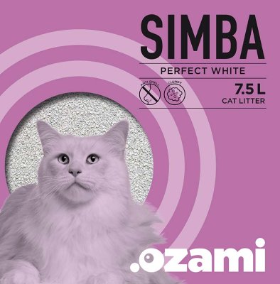 Kattesand Simba Perfect White 7.5kg