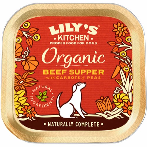 Lilys Kitchen Organic Beef Supper 150g  U