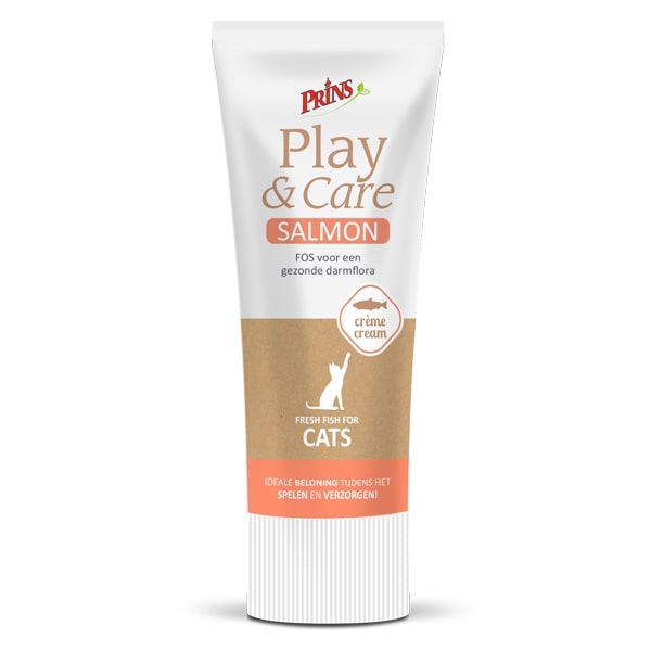 Prins Play & Care Cat | snack tube cat Salmon