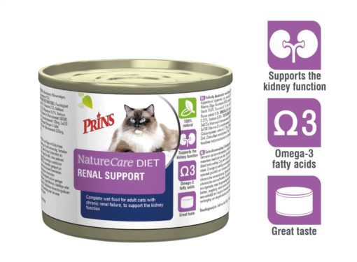 Prins NatureCare Diet Cat wetfood RENAL SUPPORT 200g