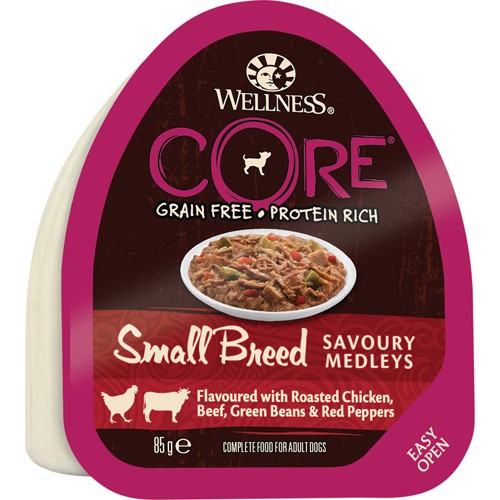 Small Breed Savoury Medleys with Roasted Chicken and Beef 85g