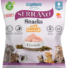Serrano Snacks til katt, Chicken & Anti Hairball 50g