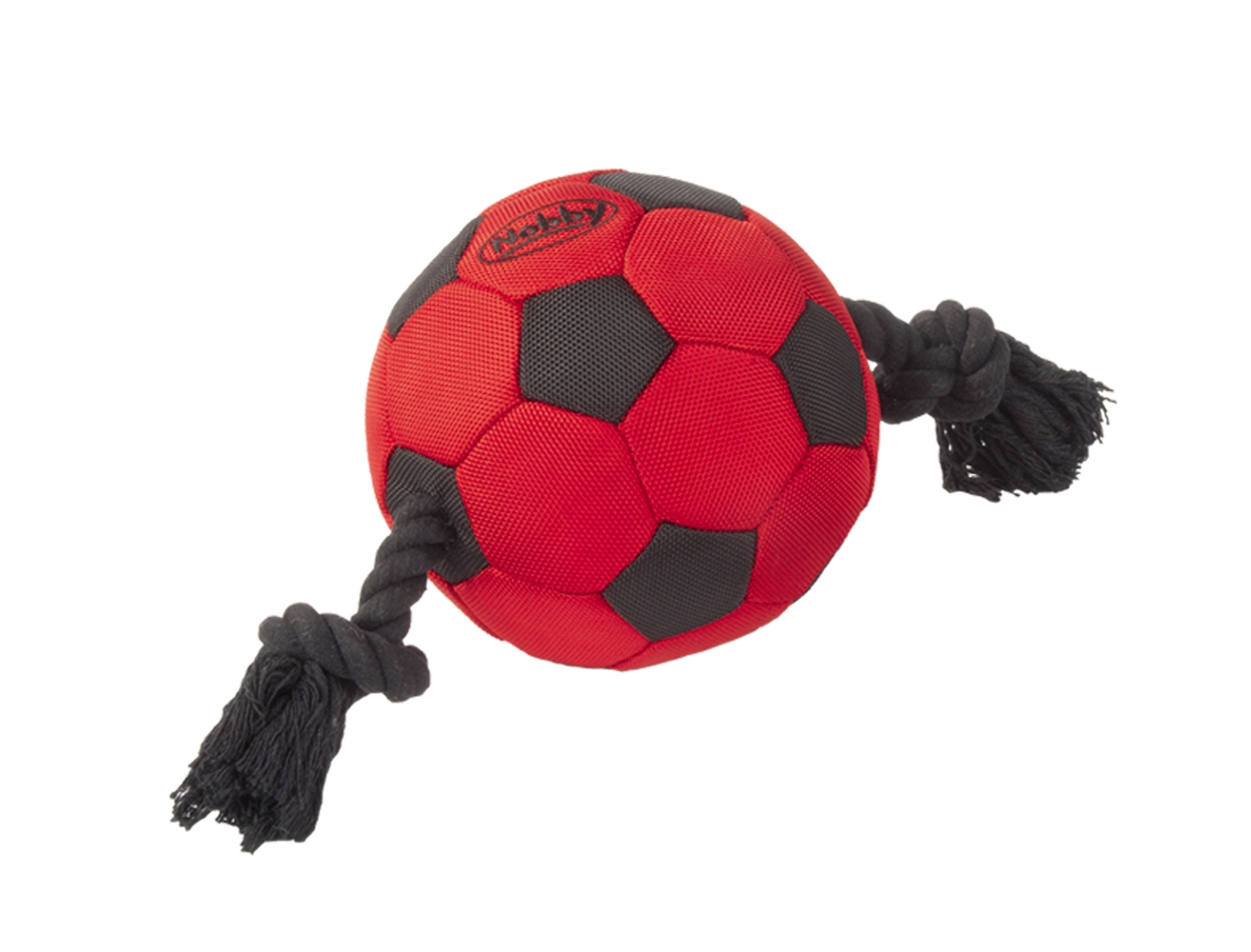 Tough Toy Ball med tau, 35 cm