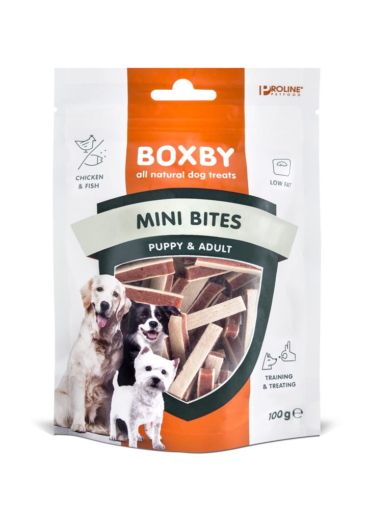 Boxby Mini Puppy Snack Bites 100g