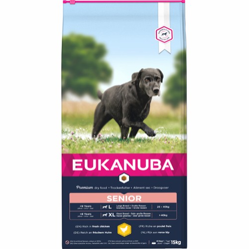 Eukanuba Senior Large Breed Kylling 15 kg