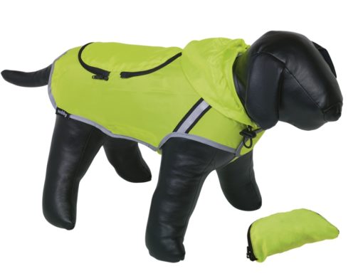 Dog coat "RAlNY" neon yellow | Flere størrelser