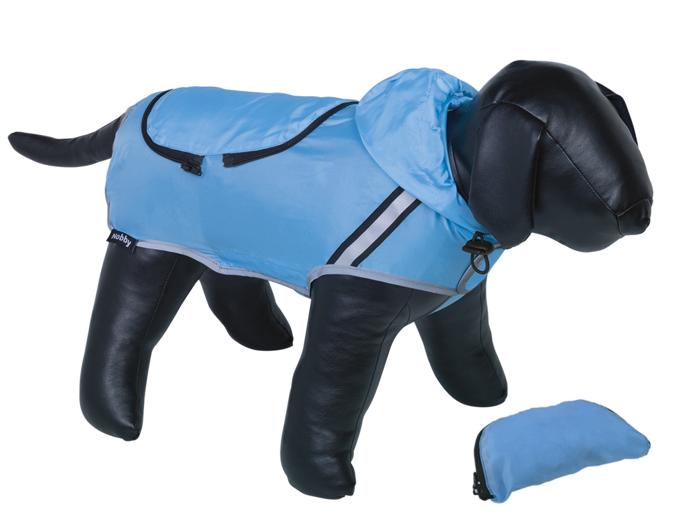 Dog coat "RAlNY" light blue | Flere størrelser