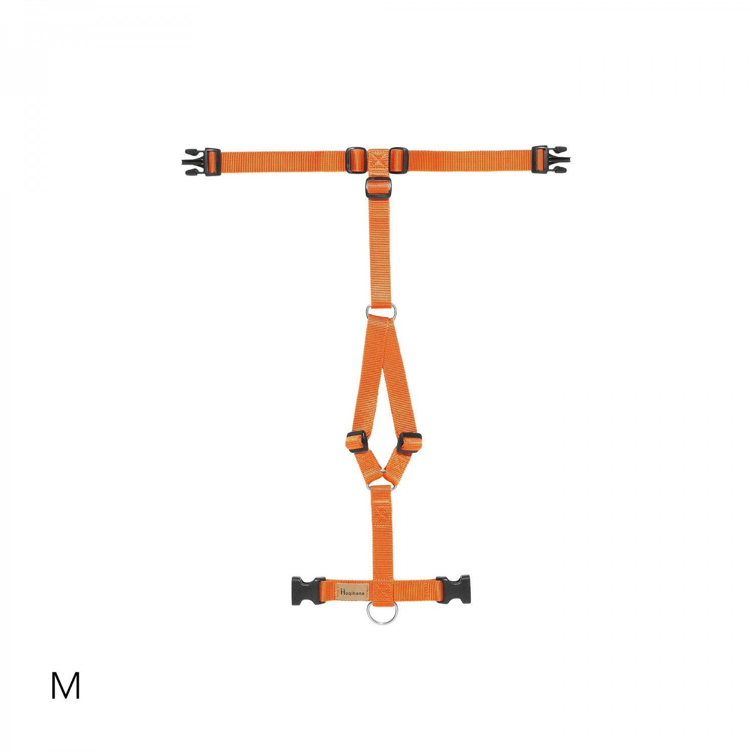 Haqihana adjustable H-Harness Long - CARROT | Flere størrelser