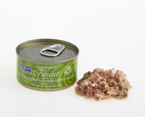 Fish4Cats  Wet Tuna Green lipped mussel 70 g