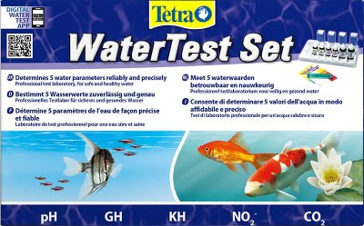 Tetra vanntest sett GH/KH/ PH/NO2/CO2