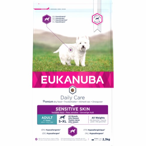 Daily Care Eukanuba Sensitive Skin 2,3 kg