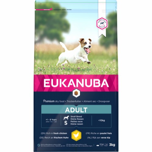 Eukanuba Active Adult Small Breed Chicken 3kg