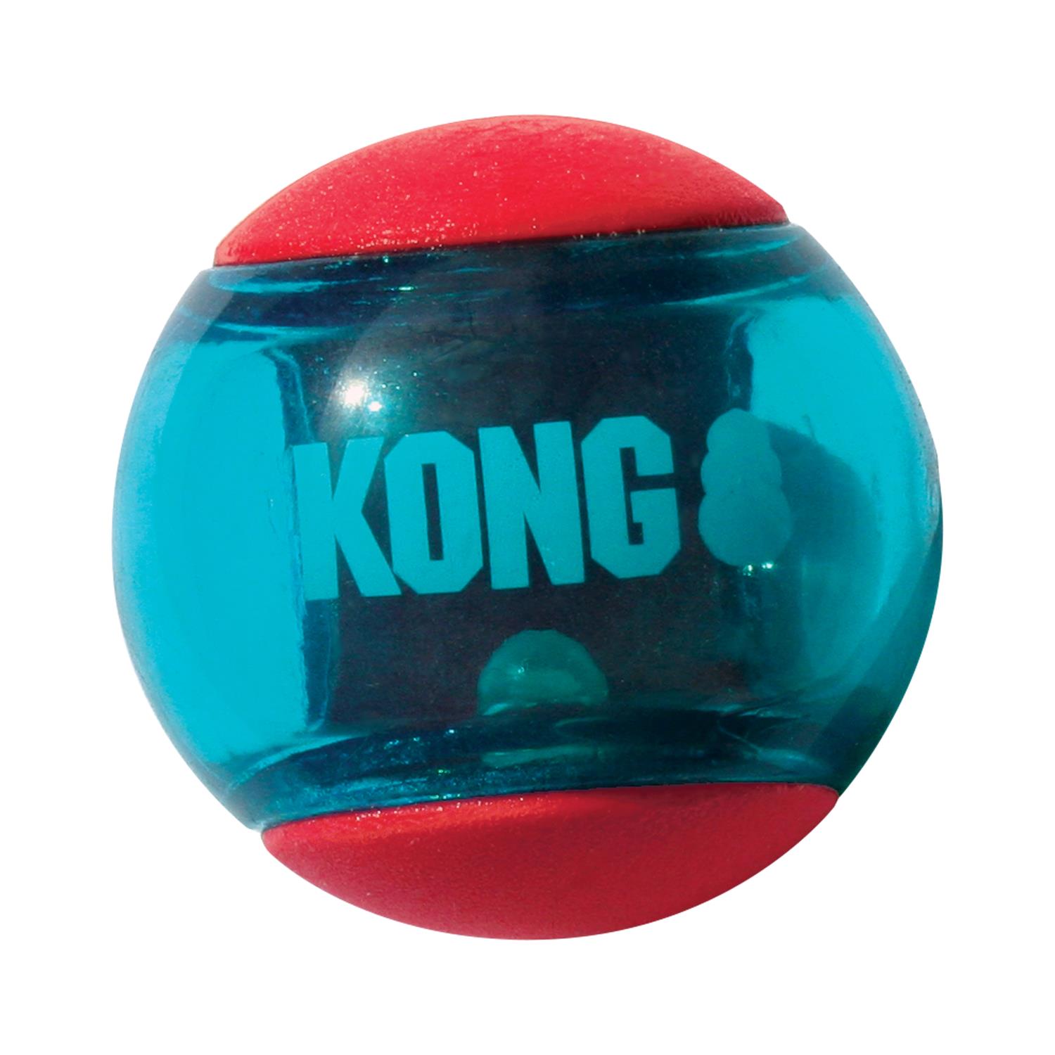 KONG Squeezz Action Red, medium, 3pk. PSA23E