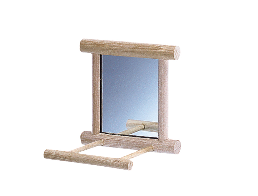Speil med sittepinne 10 x 10 cm