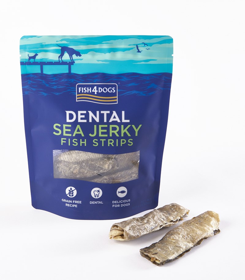 Fish 4 Dogs  Jerky Fish Strips 100 g