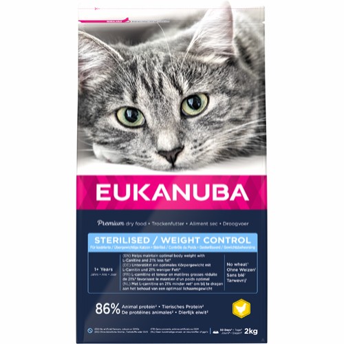Eukanuba Adult Overweight/Sterilised 1+, 2kg