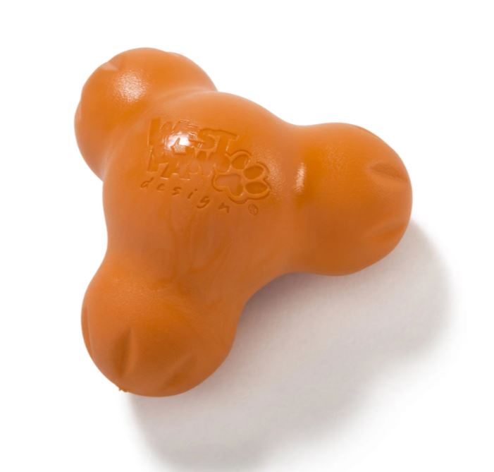 Westpaw Tux Treat Toy, Tangerine small