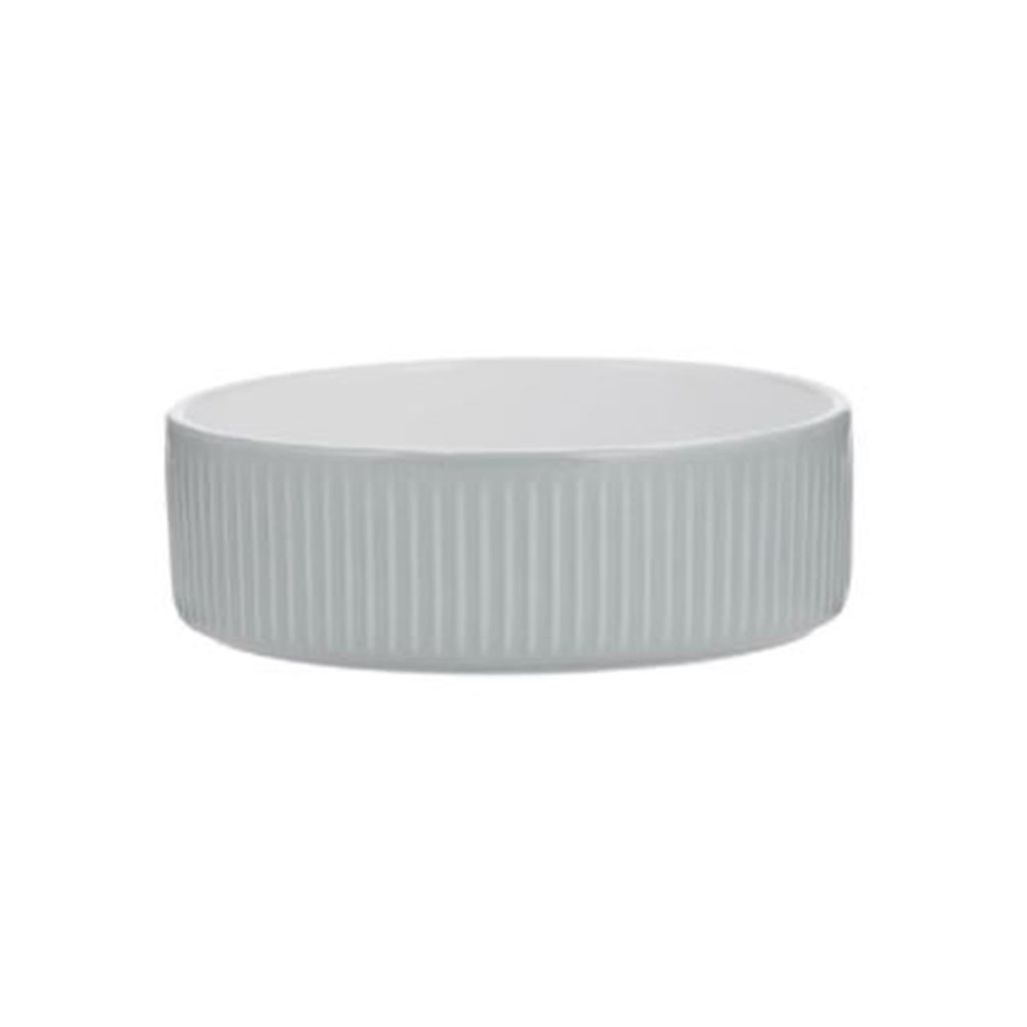 Keramikkskål "linear" grå, 300 ml.