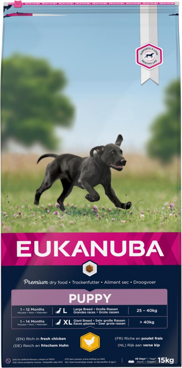 EUKANUBA Puppy Large Breed Kylling 15kg