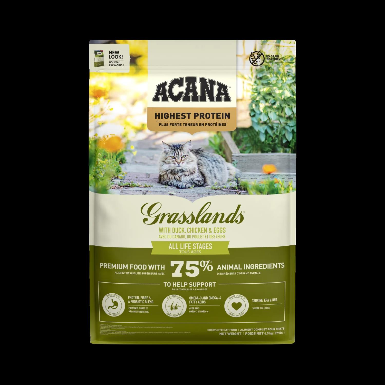 Acana CAT Grasslands Ny 4,5 kg