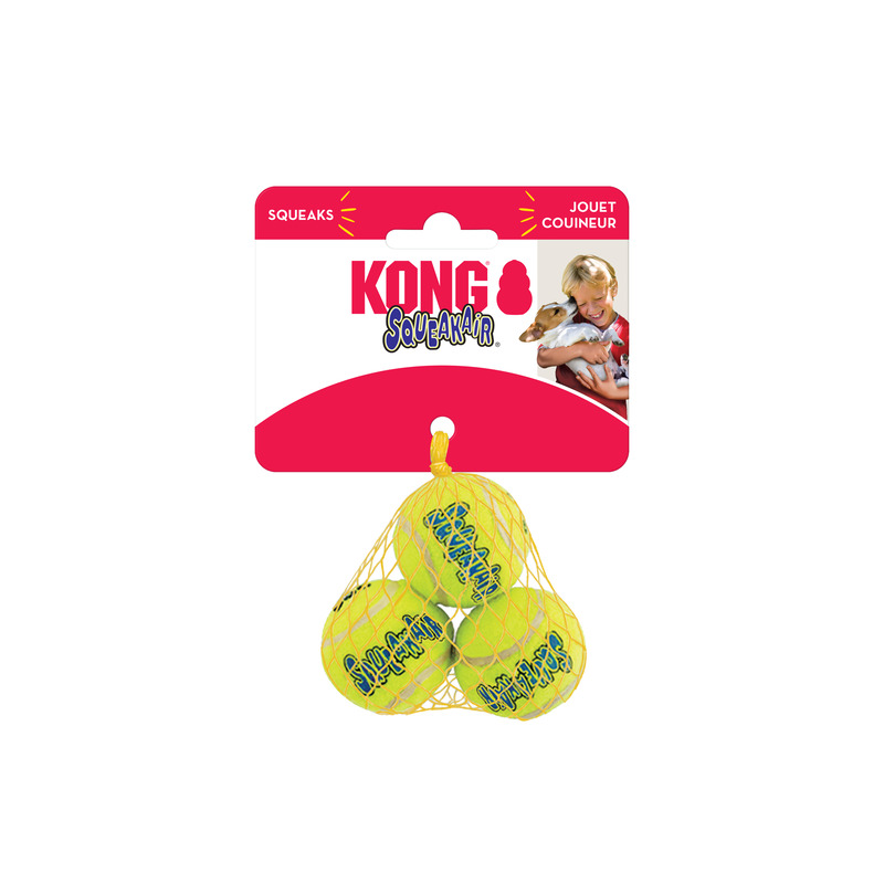 KONG SqueakAir Balls XS EU, 3-pack