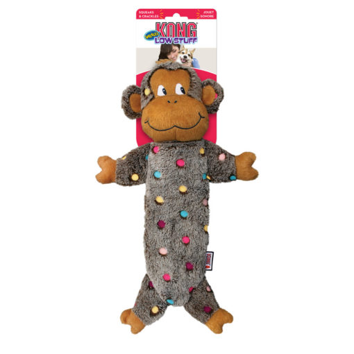 KONG Low Stuff Speckles Monkey Large EU