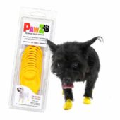 Pawz hundesko, xx-small, 3,8 cm (gul)